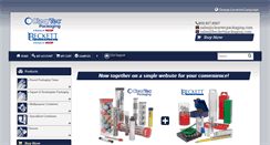 Desktop Screenshot of cleartecpackaging.com