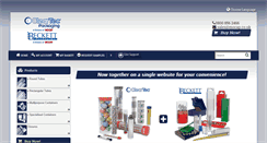 Desktop Screenshot of cleartecpackaging.co.uk